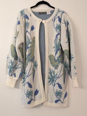 Vintage Knit butterfly cardigan sweater by Appointments